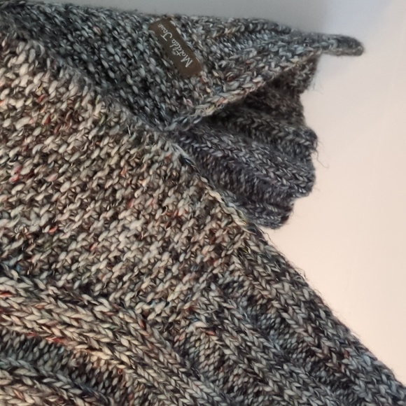 Matilda Jane Oversized Turtle Neck Multicolor Cozy Fall Boho Coast Pullover Sz L - Picture 5 of 10